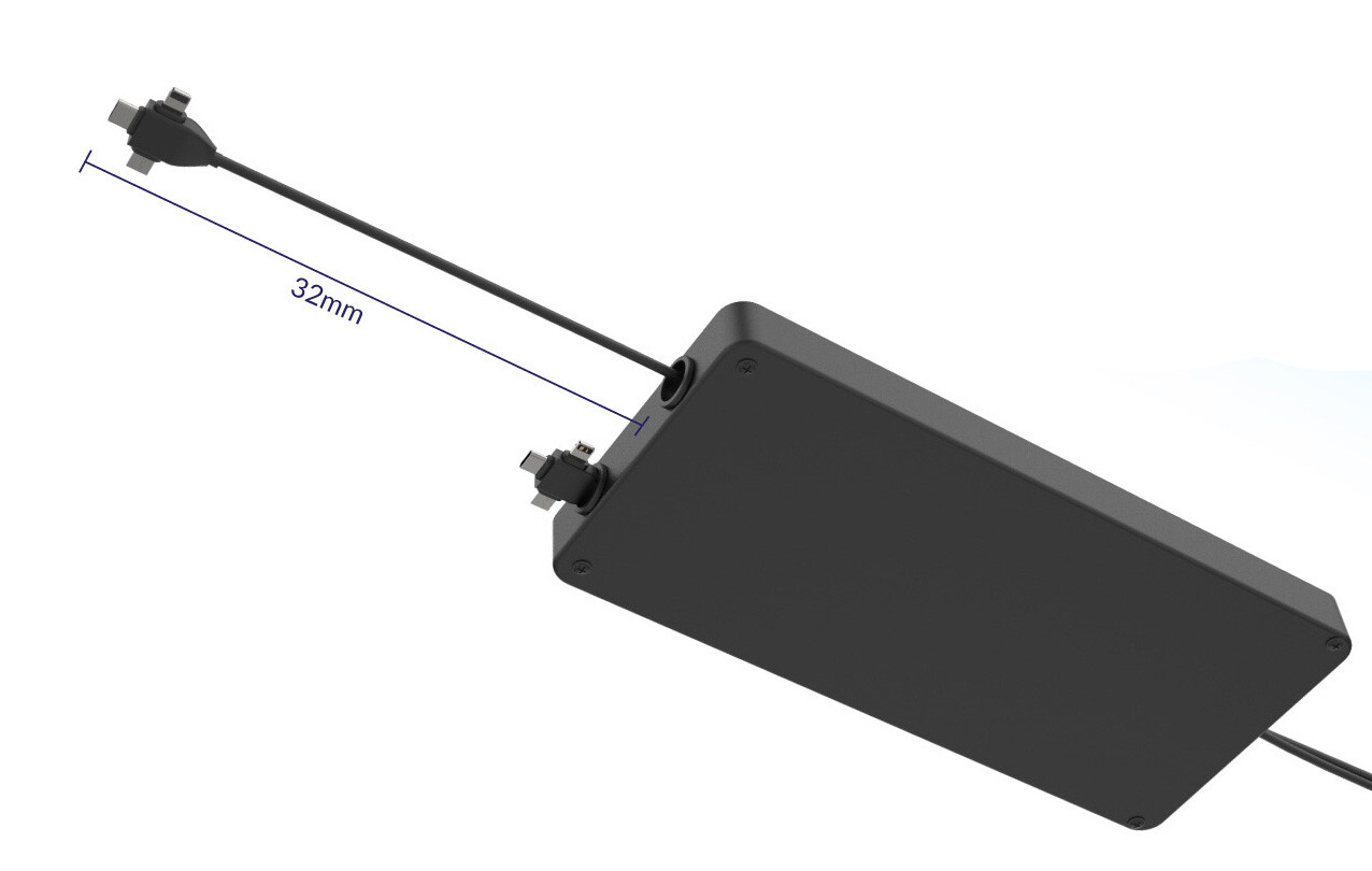 настольная зарядка зарядное устройство для установки на стол или под стол