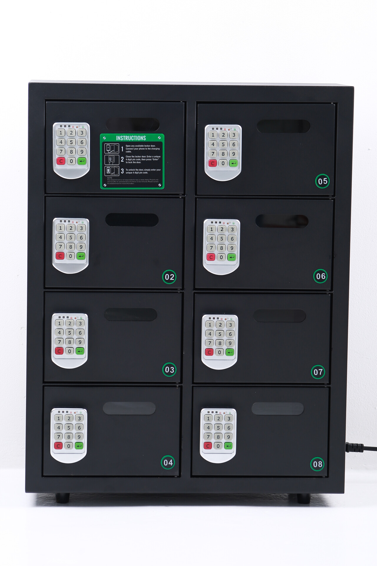 зарядный шкаф Deffender на 8 ячеек Зарядная станция шкаф на 8 ячеек